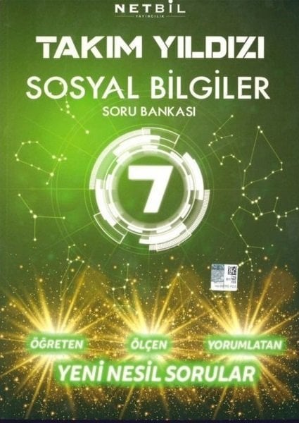 Netbil 7. Sınıf Sosyal Bilgiler Takım Yıldızı Soru Bankası Netbil Yayıncılık