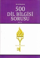 Altın Anahtar YKS TYT Dil Bilgisi 500 Soru Bankası Altın Anahtar Yayınları