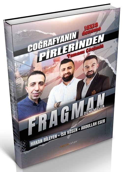 Destek Kariyer KPSS Coğrafyanın Pirlerinden Fragman Denemeler Çözümlü - Hakan Bileyen Destek Kariyer Yayınları