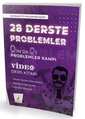 Pelikan YKS TYT 28 Derste Problemler Kampı Video Ders Kitabı - Matematiği Fısıldayan Adam Pelikan Yayınları