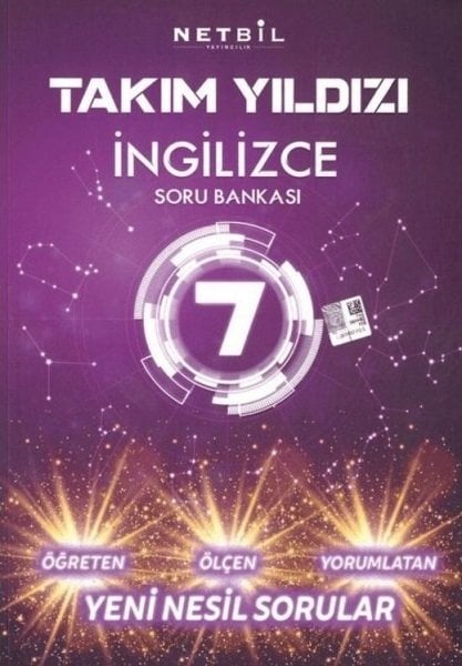 Netbil 7. Sınıf İngilizce Takım Yıldızı Soru Bankası Netbil Yayıncılık