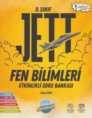 Ünlüler 8. Sınıf Fen Bilimleri JETT Etkinlikli Soru Bankası Ünlüler Yayınları