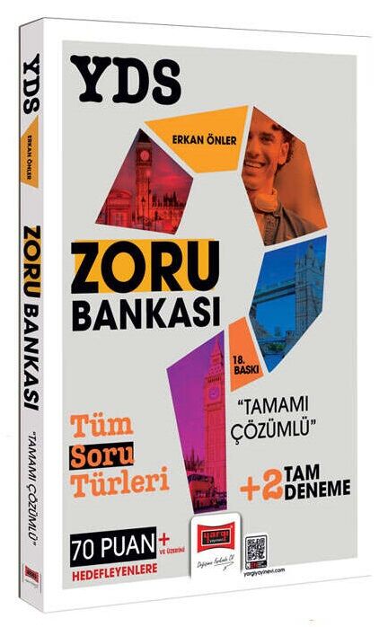 Yargı YDS Tüm Soru Türleri Zoru Soru Bankası Çözümlü - Erkan Önler Yargı Yayınları