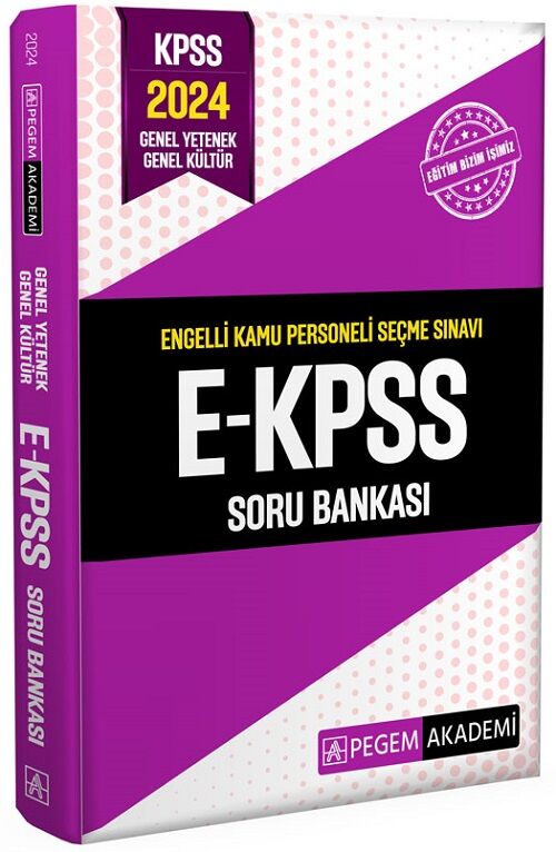 Pegem 2024 EKPSS Soru Bankası Pegem Akademi Yayınları