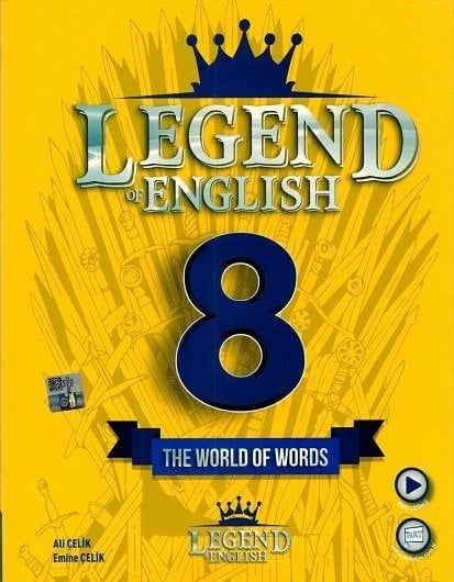 Legend 8. Sınıf The World Of Words Kelime Kitabı Legend English