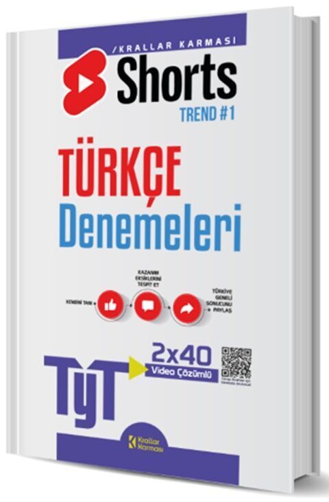 Krallar Karması YKS TYT Türkçe Shorts 2x40 Deneme Krallar Karması