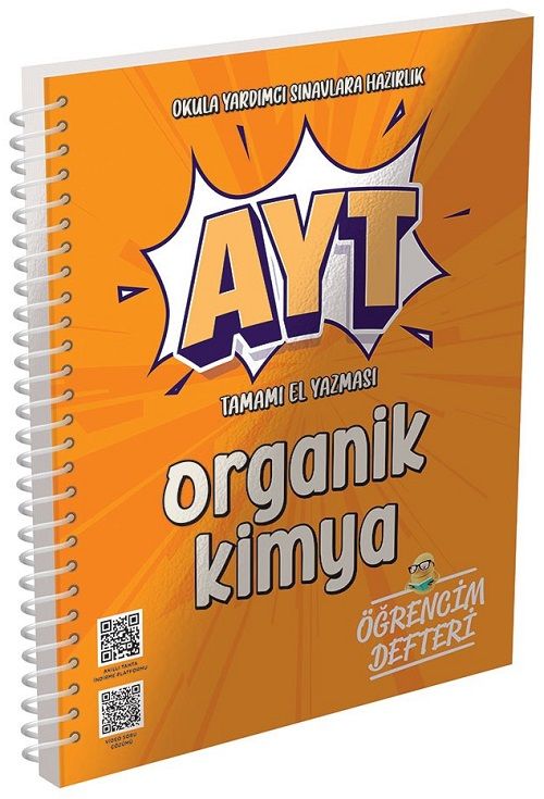 Murat YKS AYT Organik Kimya Öğrencim Defteri Murat Yayınları