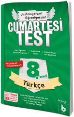 Basamak 8. Sınıf LGS Türkçe Cumartesi Test Basamak Yayınları