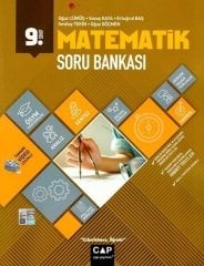 Çap Yayınları 9. Sınıf Matematik Soru Bankası Anadolu Lisesi Video Çözümlü Çap Yayınları