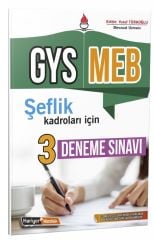 Kariyer Meslek MEB Milli Eğitim Bakanlığı Şeflik 3 Deneme Görevde Yükselme Kariyer Meslek Yayınları