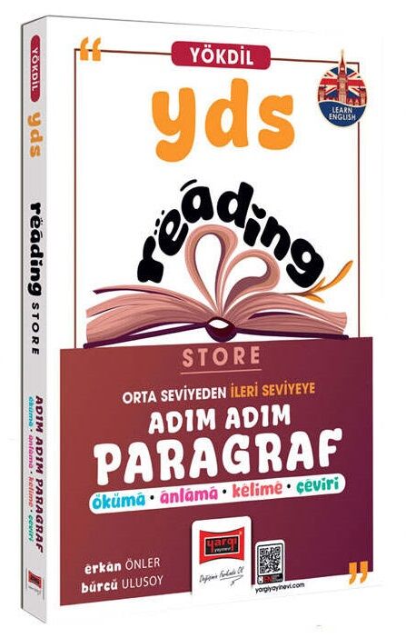 Yargı YDS YÖKDİL Adım Adım Paragraf Reading Store - Erkan Önler Yargı Yayınları