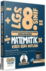 Benim Hocam 8. Sınıf LGS Matematik Video Ders Notları Benim Hocam Yayınları