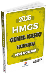 Dizgi Kitap 2025 HMGS Genel Kamu Hukuku Ders Notları - Devrim Toklucu Dizgi Kitap