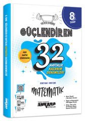 Ankara Yayıncılık 8. Sınıf Matematik Güçlendiren 32 Haftalık Kazanım Denemeleri Ankara Yayıncılık