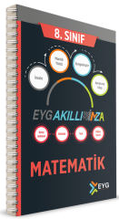 EYG Yayınları 8. Sınıf Matematik İMZA Akıllı Defter EYG Yayınları