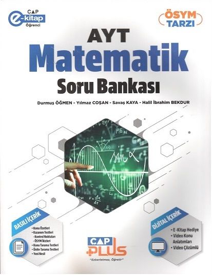 Çap Yayınları YKS AYT Matematik Plus Soru Bankası Çap Yayınları