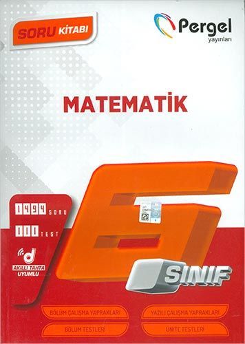 Pergel 6. Sınıf Matematik Soru Kitabı Pergel Yayınları