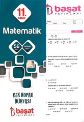 Başat 11. Sınıf Matematik 56 Yaprak Test Başat Yayınları