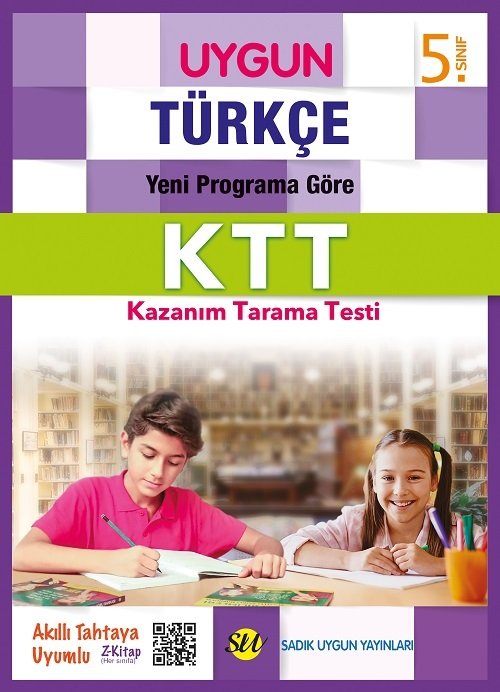 Sadık Uygun 5. Sınıf Türkçe KTT Kazanım Tarama Testi Sadık Uygun Yayınları