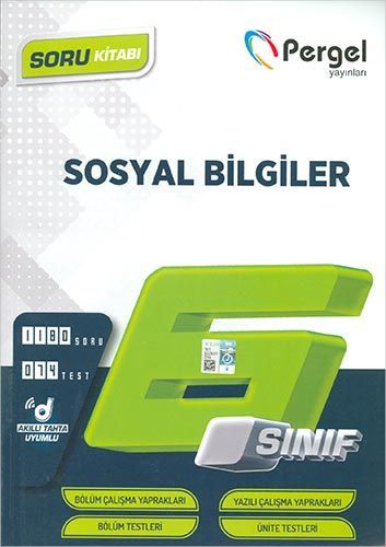 Pergel 6. Sınıf Sosyal Bilgiler Soru Kitabı Pergel Yayınları