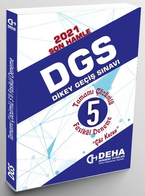 Deha 2021 DGS Son Hamle 5 Deneme Deha Yayınları