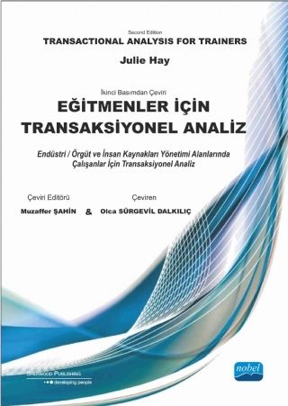 Nobel Eğitmenler İçin Transaksiyonel Analiz - Julie Hay Nobel Akademi Yayınları