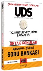 Yargı 2024 GYS ÜDS Kültür ve Turizm Bakanlığı Ortak Konular Soru Bankası Çözümlü Ünvan Değişikliği Sınavı Yargı Yayınları