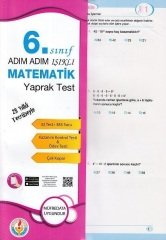 SÜPER FİYAT - Bilal Işıklı 6. Sınıf Matematik Yaprak Test Adım Adım Işıklı Bilal Işıklı Yayınları