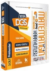 İnformal 2024 DGS Matematiğin Kara Kutusu 2. Cilt Problemler Çıkmış Sorular Soru Bankası İnformal Yayınları