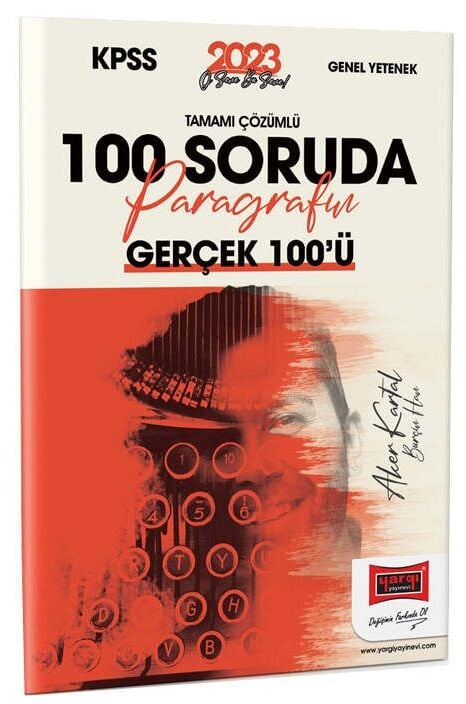 Yargı 2023 KPSS 100 Soruda Paragrafın Gerçek 100 ü Soru Bankası Çözümlü - Aker Kartal Yargı Yayınları