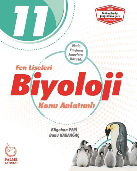 Palme 11. Sınıf Fen Liseleri Biyoloji Konu Anlatımlı Palme Yayınları