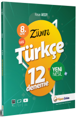 Hiper Zeka 8. Sınıf LGS Zümre Türkçe 12 Deneme Hiper Zeka Yayınları