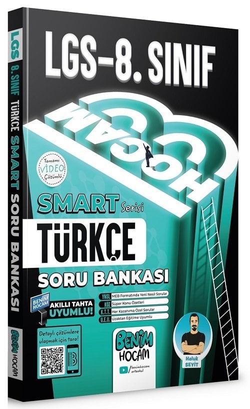 Benim Hocam 8. Sınıf LGS Türkçe Smart Soru Bankası Benim Hocam Yayınları