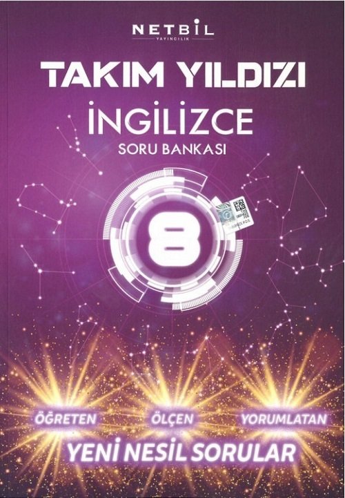 Netbil 8. Sınıf İngilizce Takım Yıldızı Soru Bankası Netbil Yayıncılık