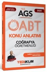 Yediiklim 2025 ÖABT MEB-AGS Coğrafya Öğretmenliği Konu Anlatımı - Ramazan Kocakaya Yediiklim Yayınları