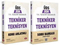 Data 2024 GYS ÜDS İçişleri Bakanlığı Tekniker Teknisyen Konu + Soru Bankası 2 li Set Ünvan Değişikliği Data Yayınları