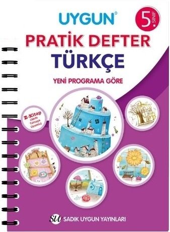 Sadık Uygun 5. Sınıf Türkçe Pratik Defter Sadık Uygun Yayınları