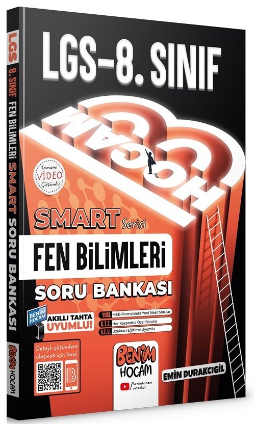 Benim Hocam 8. Sınıf LGS Fen Bilimleri Smart Soru Bankası Benim Hocam Yayınları