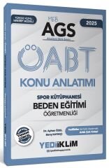 Yediiklim 2025 ÖABT MEB-AGS Beden Eğitimi Öğretmenliği Spor Kütüphanesi Konu Anlatımı - Ayhan Özel, Barış Kayıkçı Yediiklim Yayınları