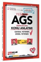 Yediiklim 2025 MEB-AGS Sözel-Sayısal Yetenek Konu Anlatımı - Mehmet Bilge Yıldız, Yusuf Bayraktar Yediiklim Yayınları