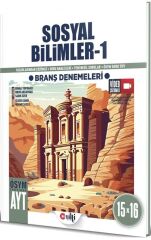 Ulti Yayınları YKS AYT Sosyal Bilimler-1 15x16 Deneme Ulti Yayınları