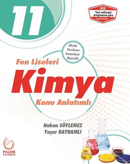 Palme 11. Sınıf Fen Liseleri Kimya Konu Anlatımlı Palme Yayınları