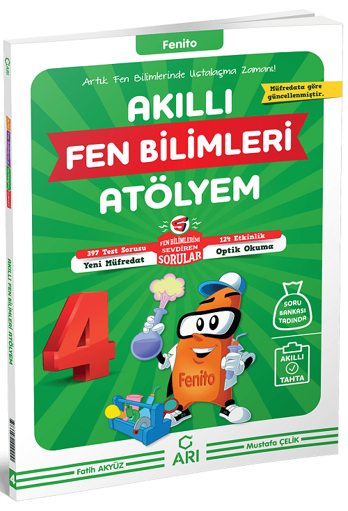 Arı Yayınları 4. Sınıf Fenito Akıllı Fen Bilimleri Atölyem Arı Yayınları