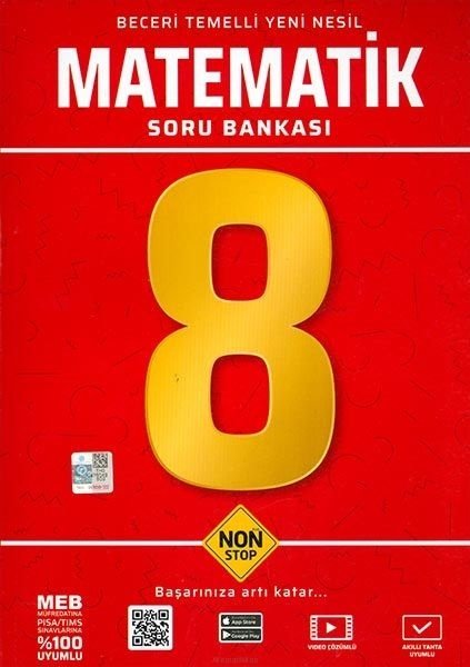 Non Stop 8. Sınıf Matematik Beceri Temelli Soru Bankası Non Stop Yayınları