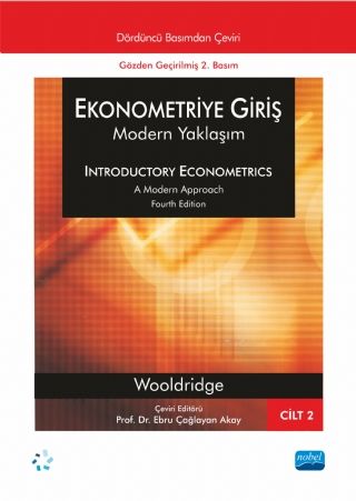 Nobel Ekonometriye Giriş Modern Yaklaşım Cilt 2 - Jeffrey M. Wooldridge Nobel Akademi Yayınları