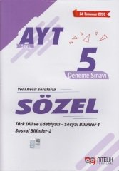 Nitelik YKS AYT Sözel 5 Deneme Nitelik Yayınları