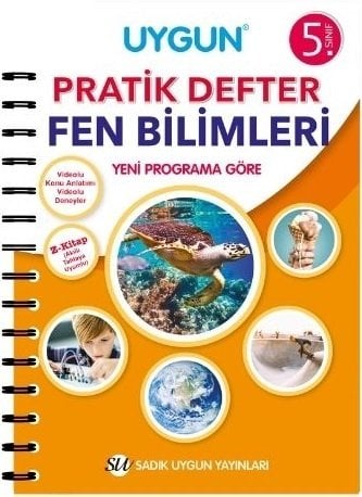 Sadık Uygun 5. Sınıf Fen Bilimleri Pratik Defter Sadık Uygun Yayınları