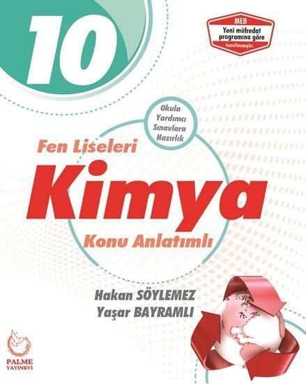 Palme 10. Sınıf Fen Liseleri Kimya Konu Anlatımlı Palme Yayınları