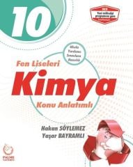 Palme 10. Sınıf Fen Liseleri Kimya Konu Anlatımlı Palme Yayınları