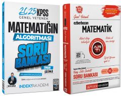 Pegem + İndeks 2025 KPSS Matematik Ezberbozan Soru Bankası 2 li Set Pegem + İndeks Akademi Yayınları